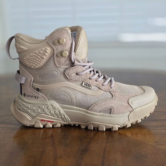 Vans MTE Crestline Gore-Tex Shoes Hiking Boots Khaki Brown Men's 6.5 Tactical LE - Picture 10 of 15